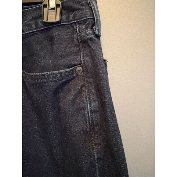 Levi's 511 Mens Dark Denim Straight Jeans Size 32 Blue - Picture 3 of 9